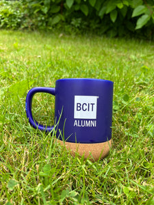BCIT Alumni Cork Bottom Mug with Lid