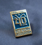 BCIT Alumni Association 40th Anniversary Pin - Gold